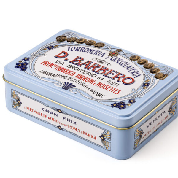 NEW: Scatola (azzurra) con cri cri di cioccolato (100 g)