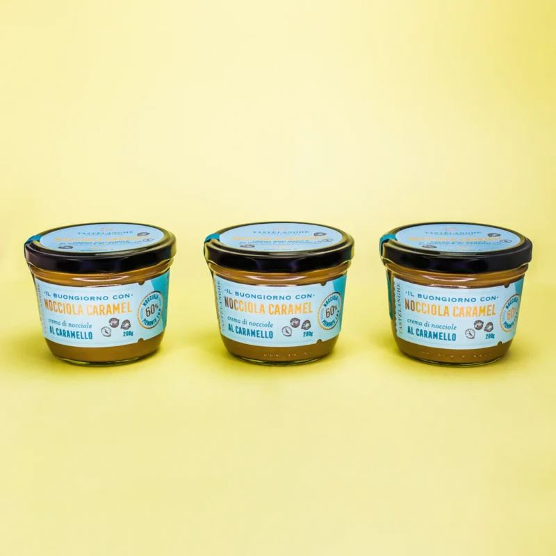 Crema di Nocciola, Nocciola Caramel (200 g) - Afbeelding 2