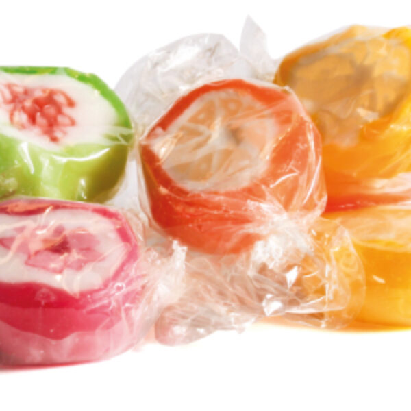 Le Rocks, assortite alla frutta, senza zucchero (2 kg)