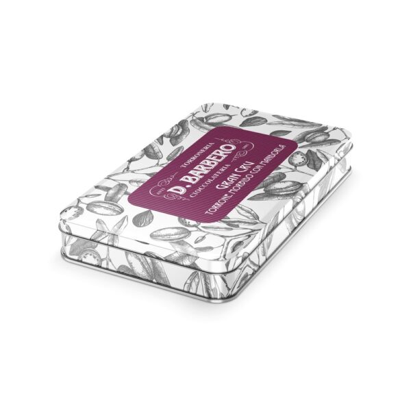 "GRAN CRU" - Tavoletta di torrone mandorla in scatola di metallo (100 g)