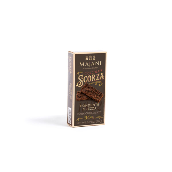 Cioccolato SCORZA, fondente scorza 90% (20 g)
