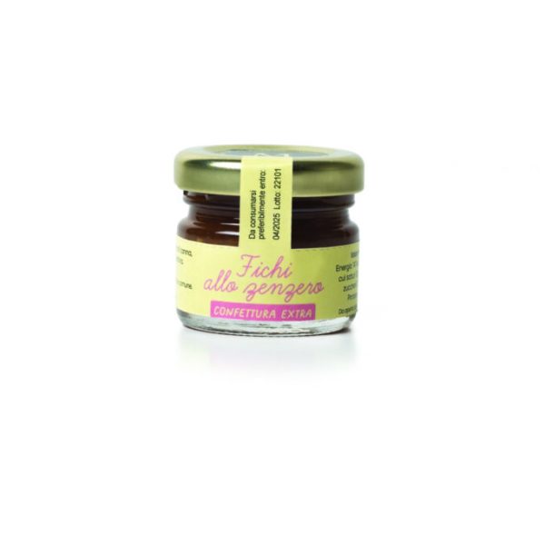 Marmellata di frutta, FICHI e PEPERONCINO e ZENZERO (30 g)