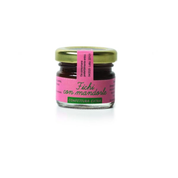 Marmellata di frutta, FICHI e MANDORLE (30 g)