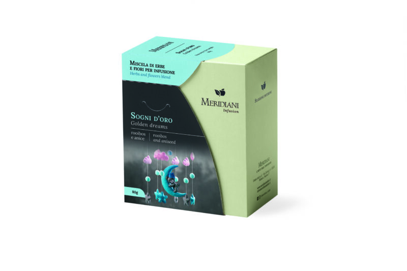 Astuccio Tisana d'erbe SOGNI D'ORO (80 g)