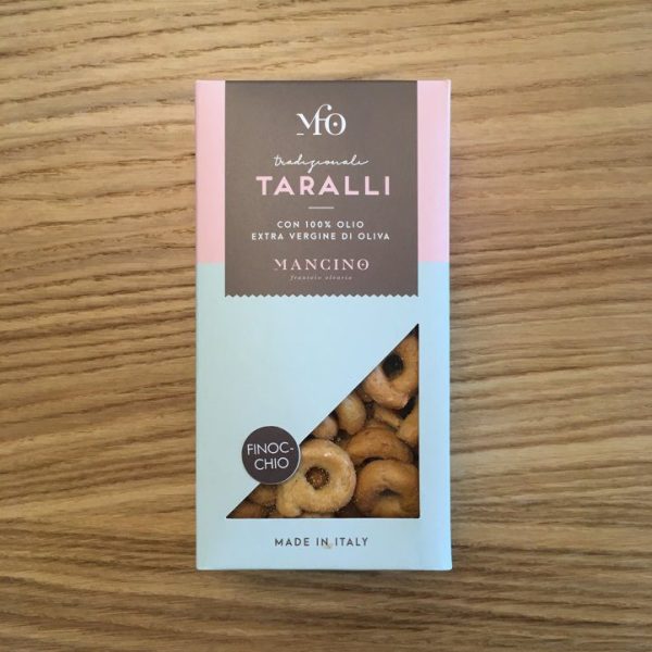Taralli, Finocchio. Lavorazione artigianale (300 g)