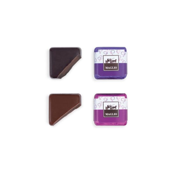 Quadrotti alle creme, Cappuccino fondente (3 kg)
