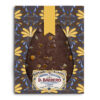 Tavoletta di cioccolato pasquale alle frutta (Fragole e cioccolato bianco, Arancia candita e cioccolato fondente, Cocco e cioccolato al latte), 250g, cartone misto da 9pz