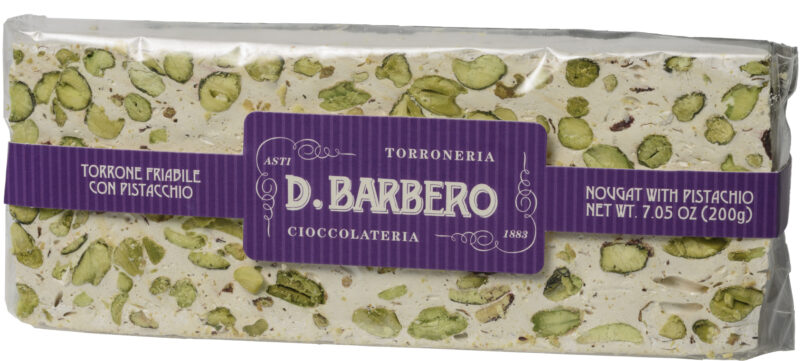 Stecca di torrone friabile al pistacchio (200 g)
