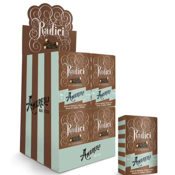 RADICI DI LIQUIRIZIA DOP, radici selezionate della costa jonica (12x 30 g)