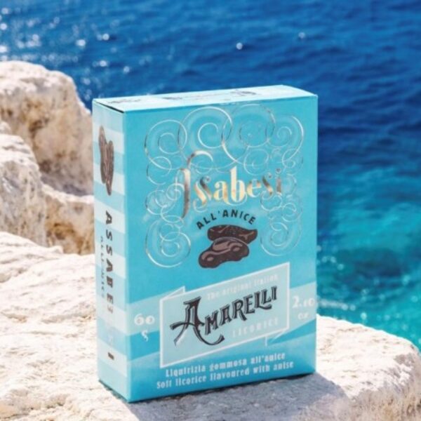 ASSABESI, Liquirizia con gomma arabica all’anice (60 g)