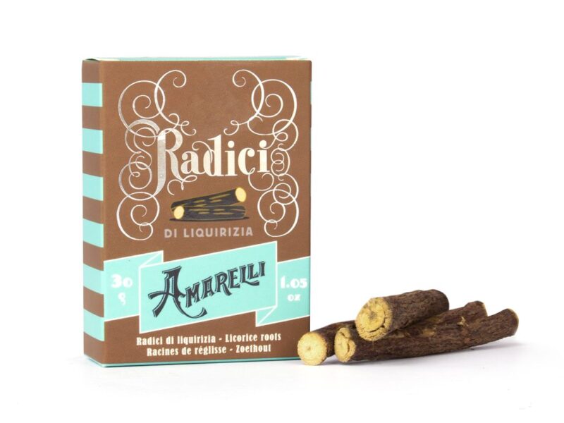 RADICI DI LIQUIRIZIA DOP, radici selezionate della costa jonica (12x 30 g)