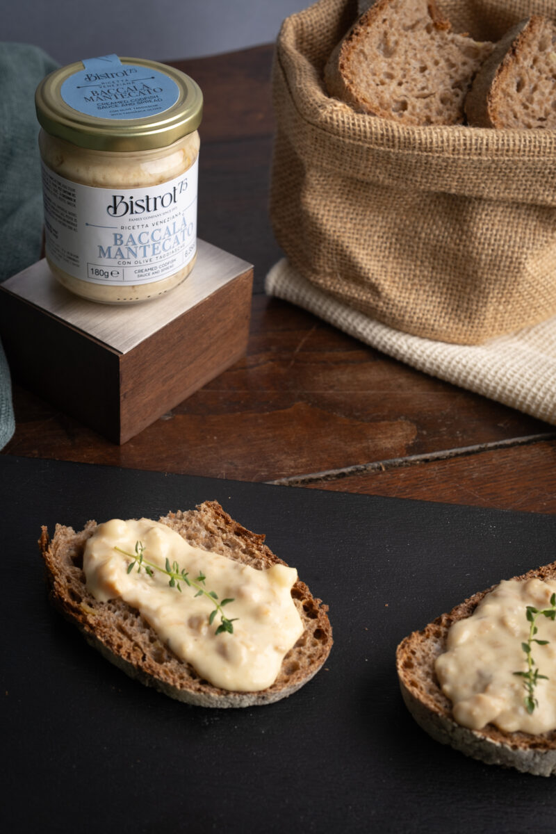 BACCALÀ MANTECATO, deliziosa brandade di filetto di merluzzo e olive taggiasche (180 g) - Afbeelding 6