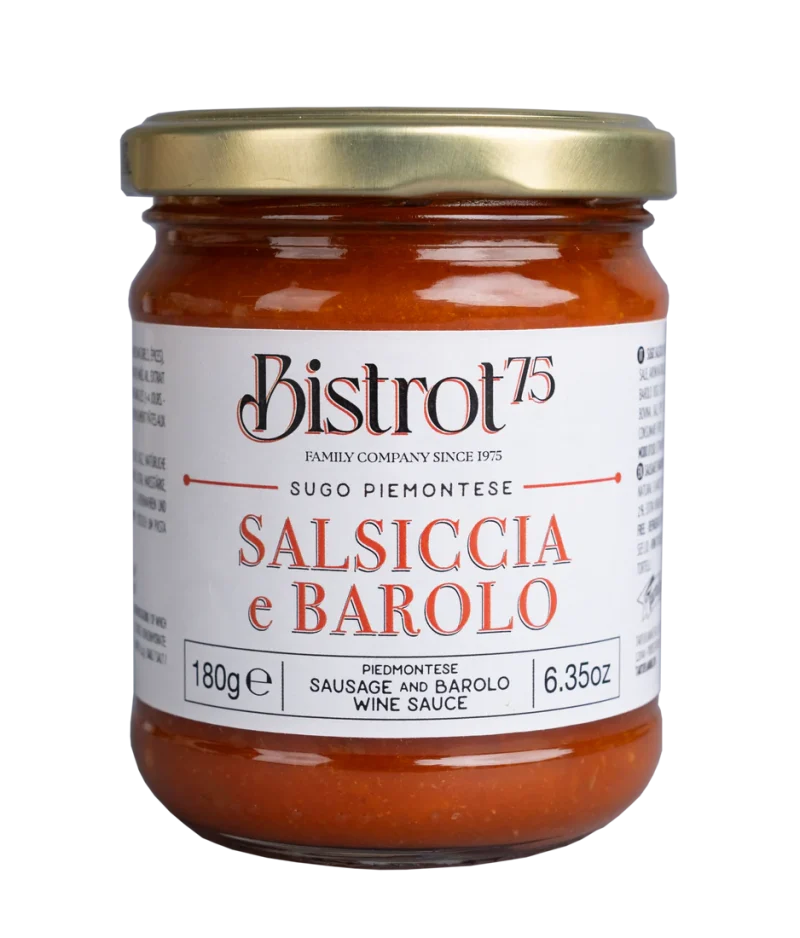 Sugo Piemontese SALSICCIA e BAROLO (180 g)