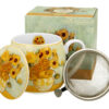 LOVING VINCENT, Tisaniera in porcellana con filtro in acciaio in gift box (6x 400 ml) - Afbeelding 3