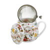 LOVING COLORS, Tisaniera in porcellana con filtro in acciaio in gift box (6x 400 ml) - Afbeelding 3