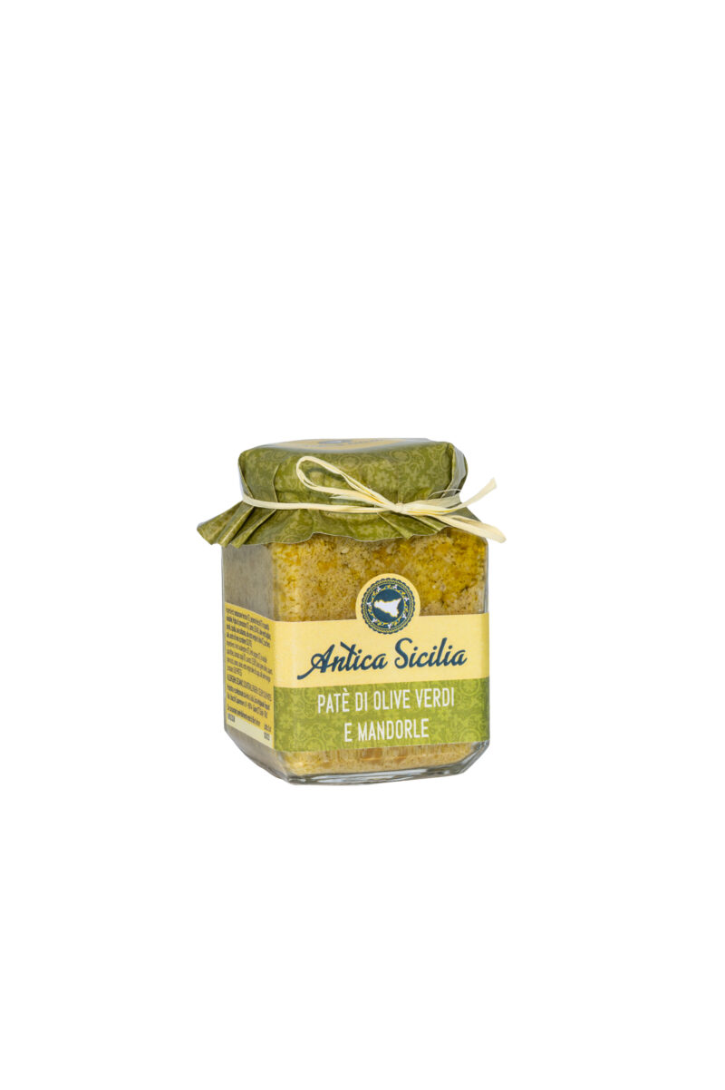 Patè di Olive verdi e mandorle di Sicilia (90 g)