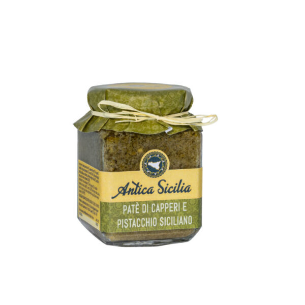 Paté di capperi e Pistacchio Siciliano (180 g)