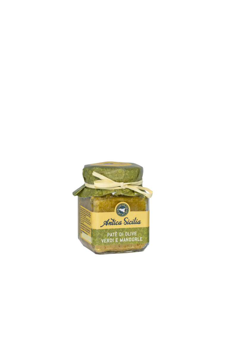 Paté di Olive verdi e mandorle di Sicilia (180 g)