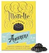 MORETTI AL LIMONE, Gummy Liquorice flavoured with Lemon (60 g)