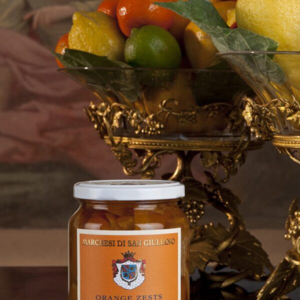 Orange zests in syrup (460 g)