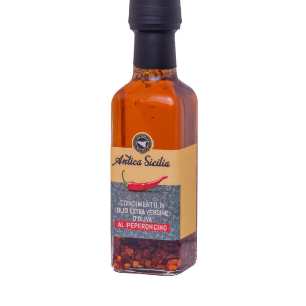 Condimento in olio extra vergine al Peperoncino (10 cl)