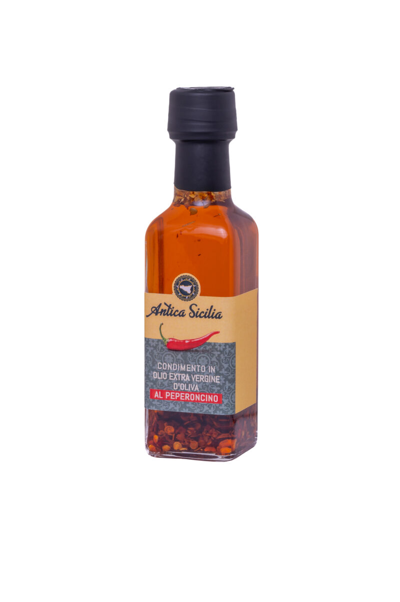 Condimento in olio extra vergine al Peperoncino (10 cl)