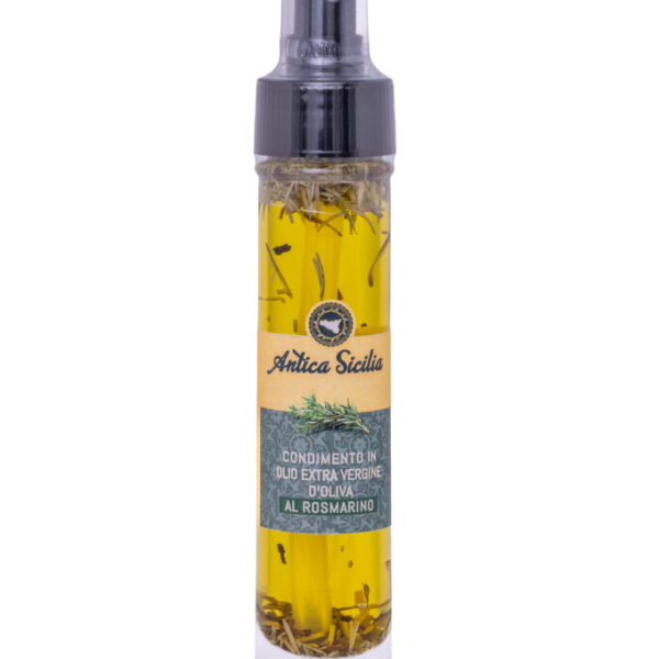 Olio e.v.o. al rosmarino,  bottiglia spray (5 cl)