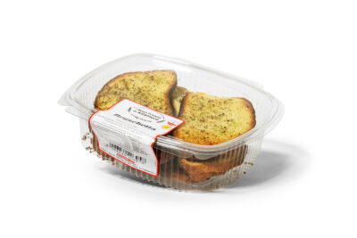 Bruschette di Altamura in vaschetta - condita con olio extravergine e oregano (12x 180 g)