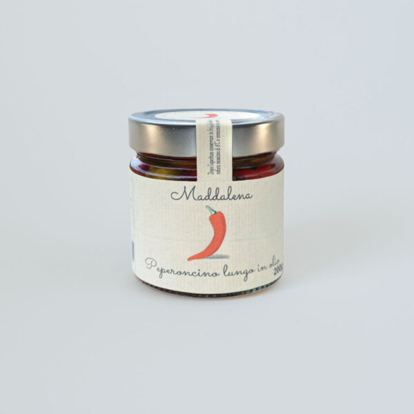 Peperoncino lungo in olio (220 g)