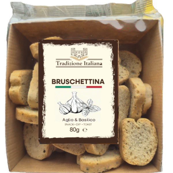 Bruschettina, Aglio & Basilico (80 g)