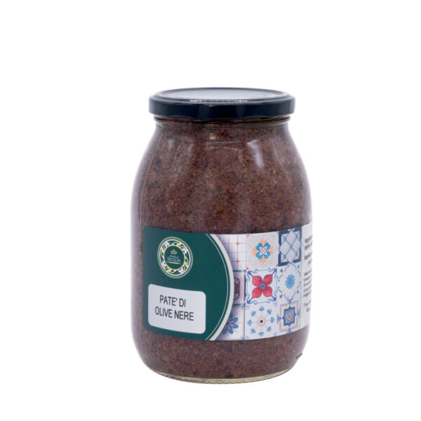 Patè di Olive nere (vaso da 1 kg)