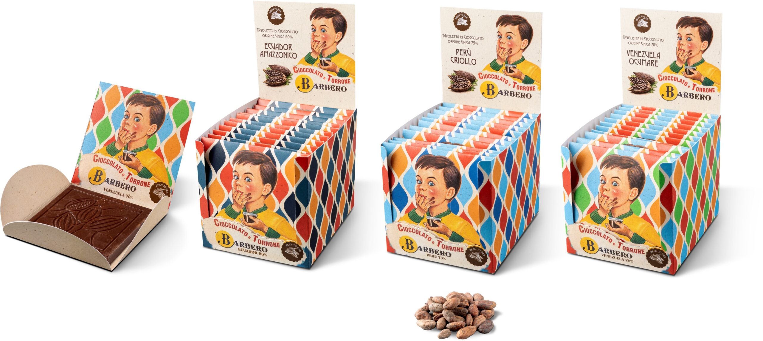 NEW: Tavoletta Beans to bar (Venezuela, Ecuador, Peru) (33x 35 g)