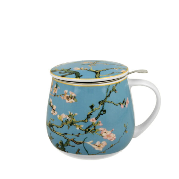 LOVING VINCENT, Tisaniera in porcellana con filtro in acciaio in gift box (6x 400 ml)