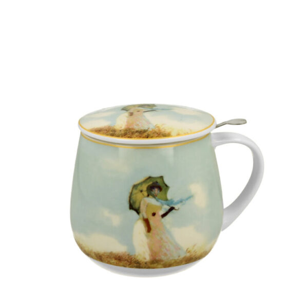 LOVING CLAUDE - Tisaniera in porcellana 0,4 l. con filtro in acciaio in gift box (400 ml)