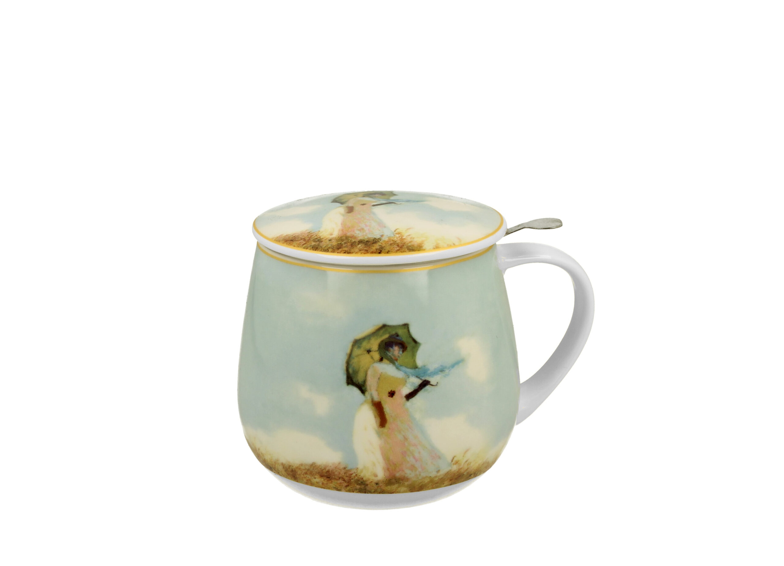LOVING CLAUDE - Tisaniera in porcellana 0,4 l. con filtro in acciaio in gift box (400 ml)